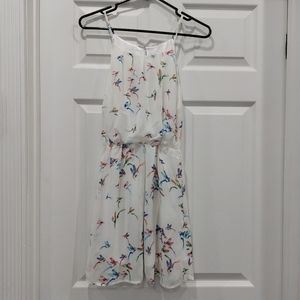 Hummingbird Shift Dress Size Small
